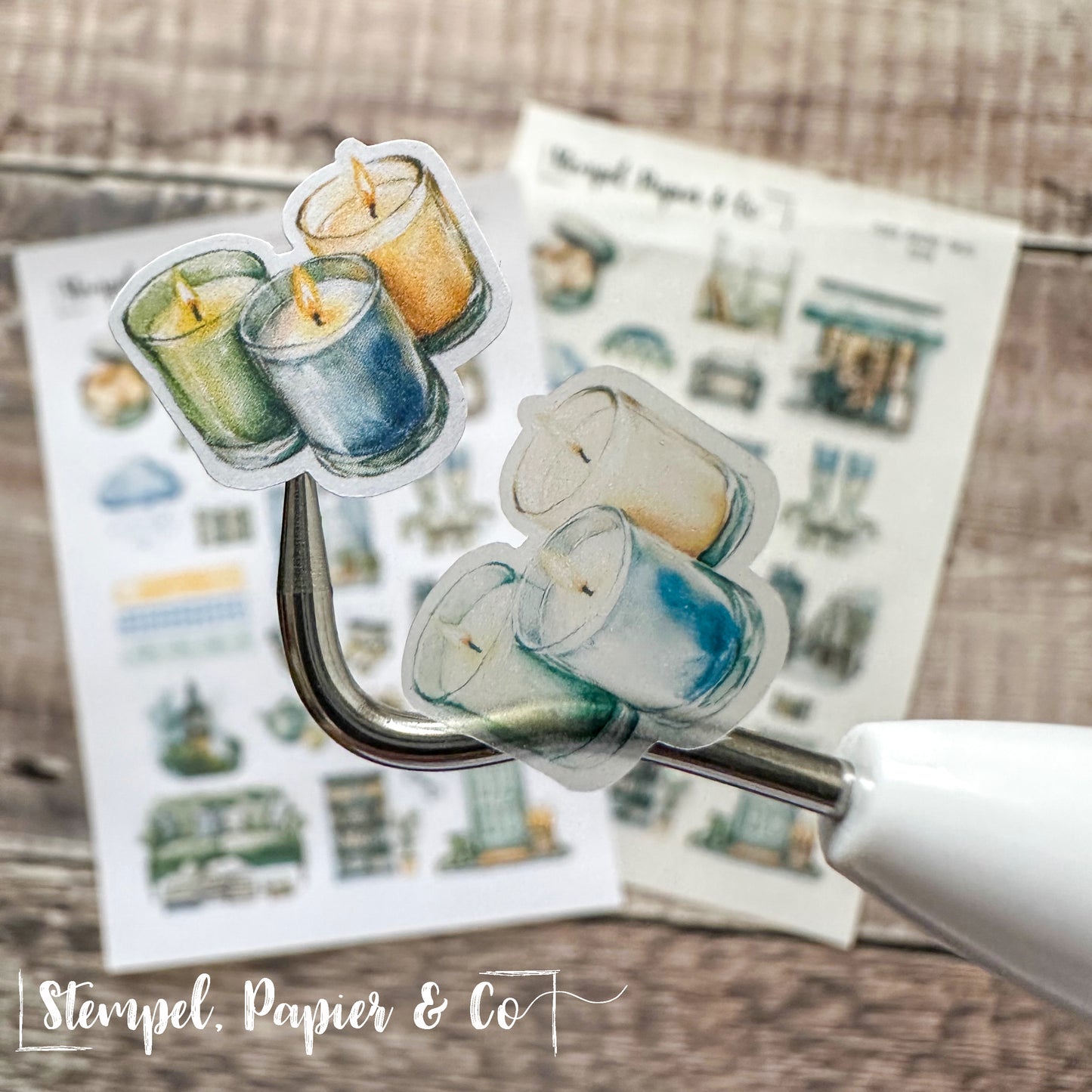 Stickerbogen "COZY RAINY DAYS" | 12x17 cm