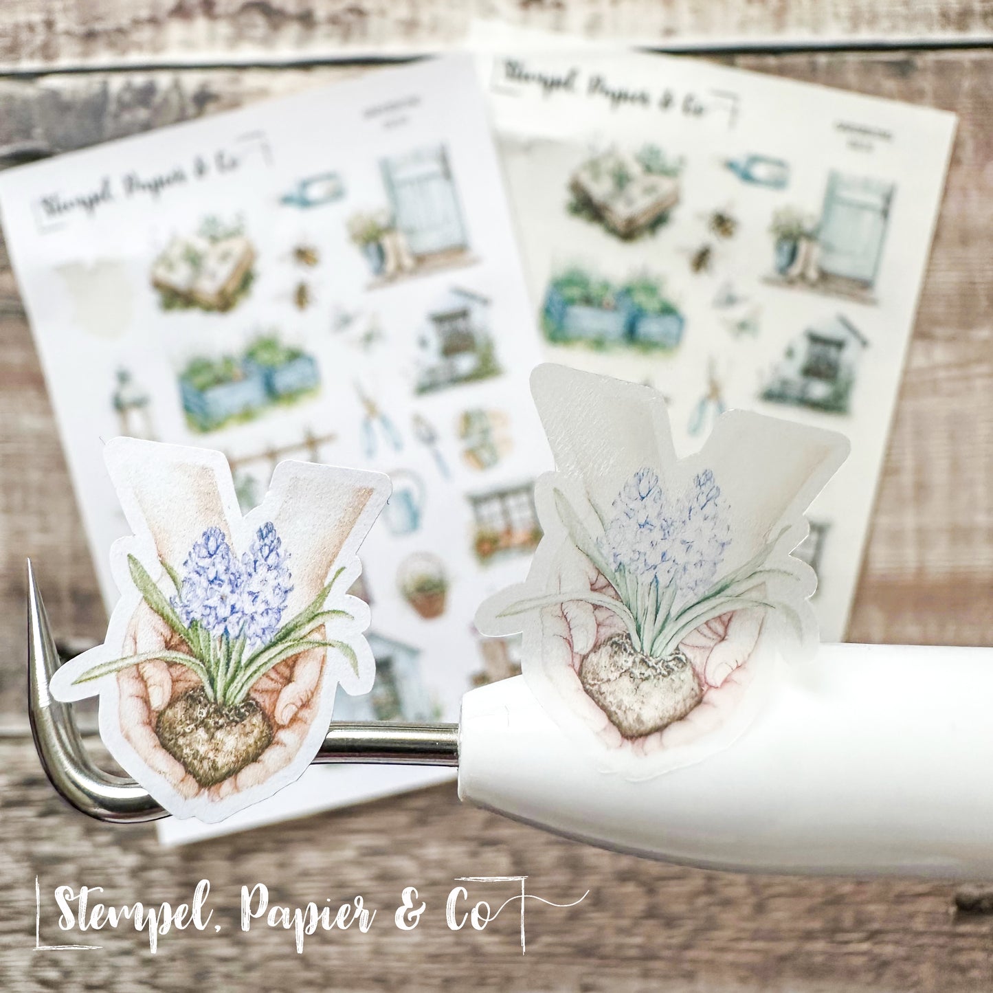 Stickerbogen "GARDENING" | 12x17 cm