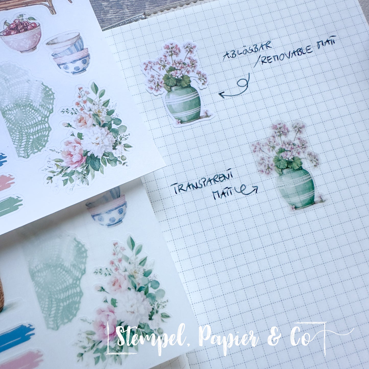 Stickerbogen "SUMMER VIBES JOURNALING" | 12x17 cm
