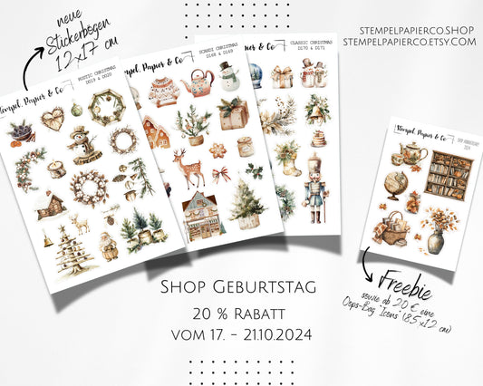 Feiere meinen 2. Shop-Geburtstag mit mir!