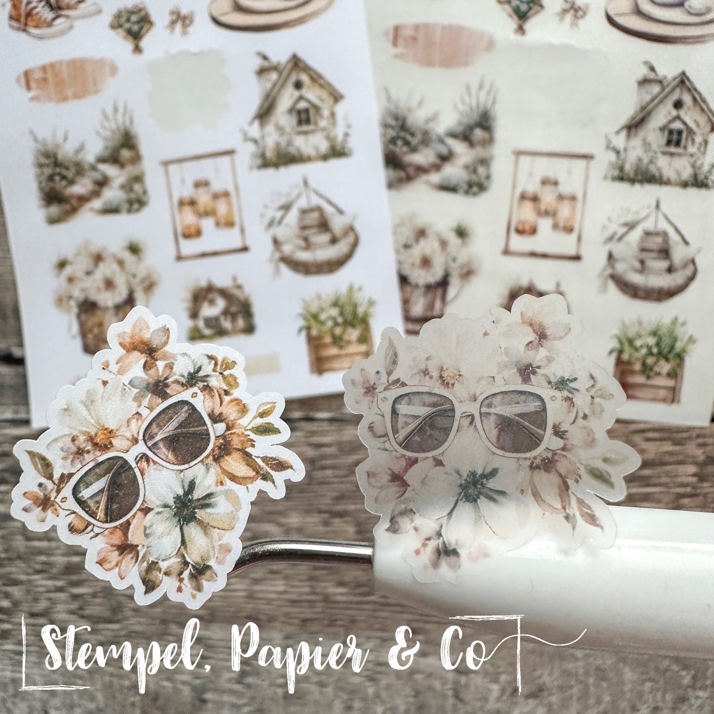 Stickerbogen "COZY SPRING" | 12x17 cm