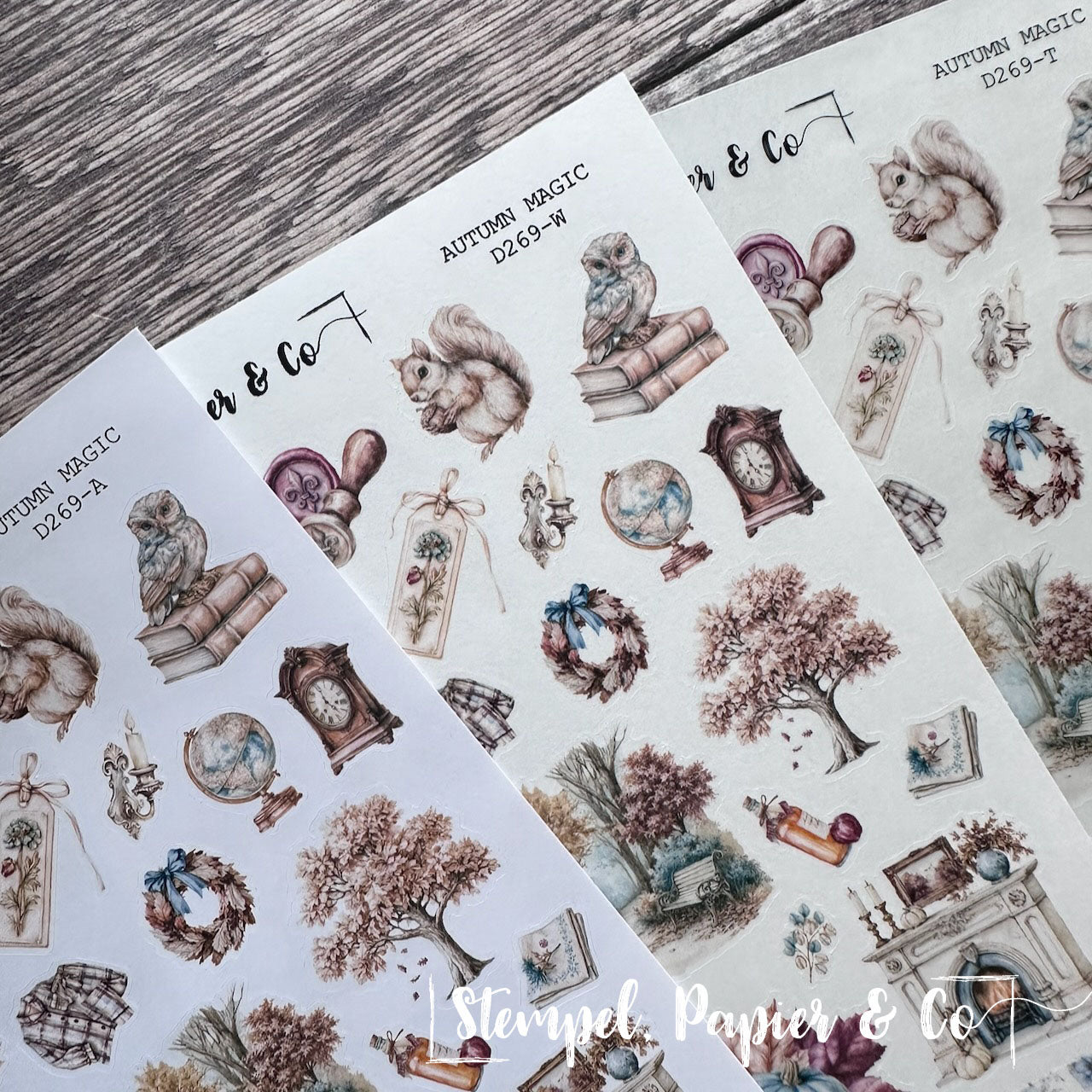 Stickerbogen "AUTUMN MAGIC" | 12x17 cm