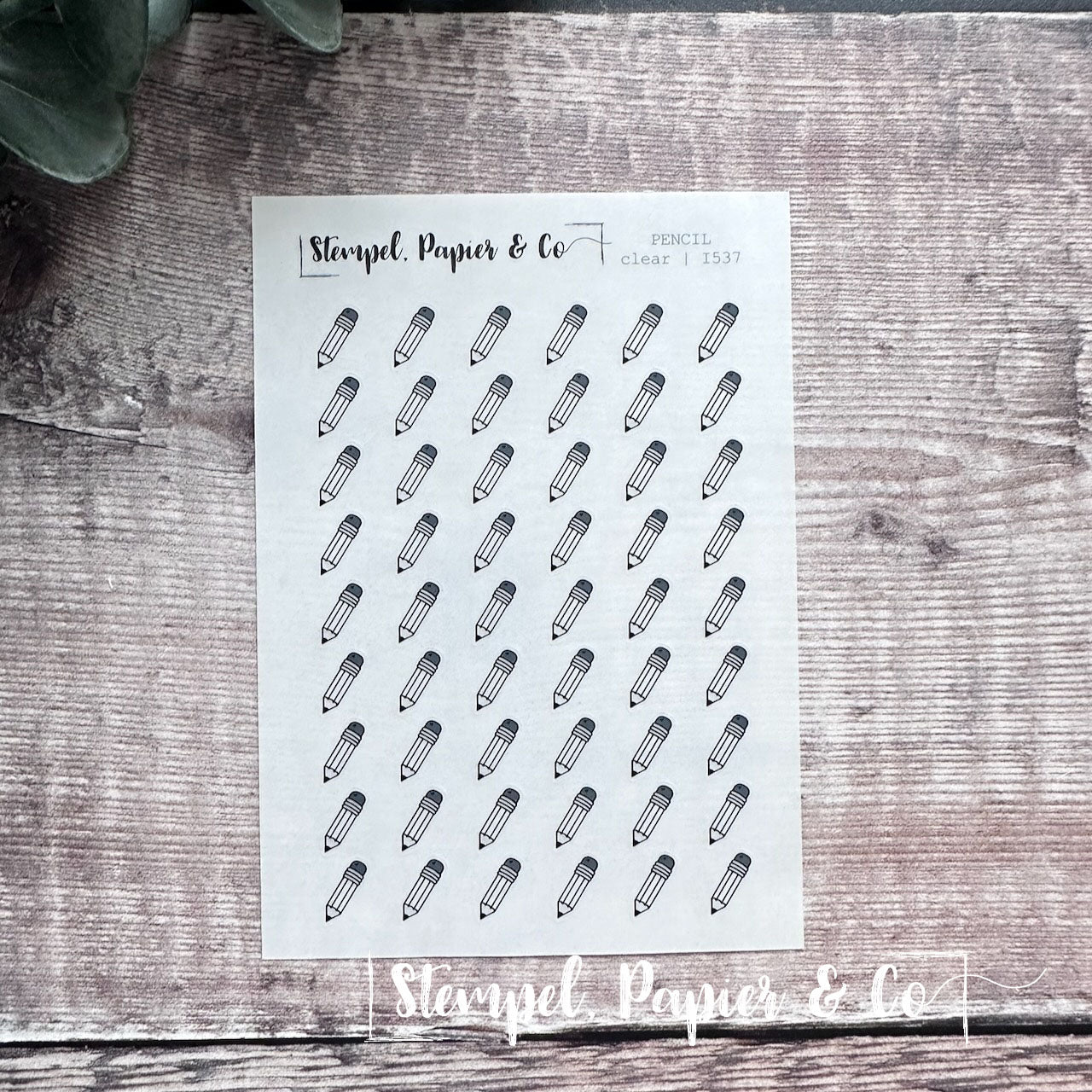 Stickerbogen "PENCIL" | 8,5x12 cm