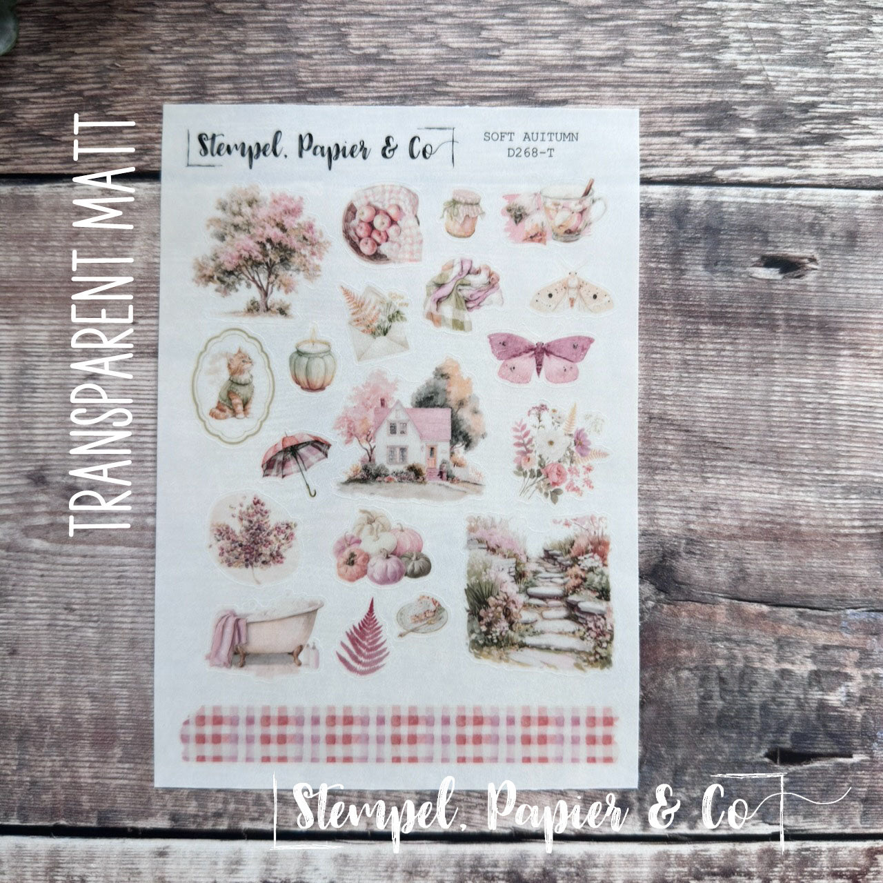 Stickerbogen "SOFT AUTUMN" | 12x17 cm