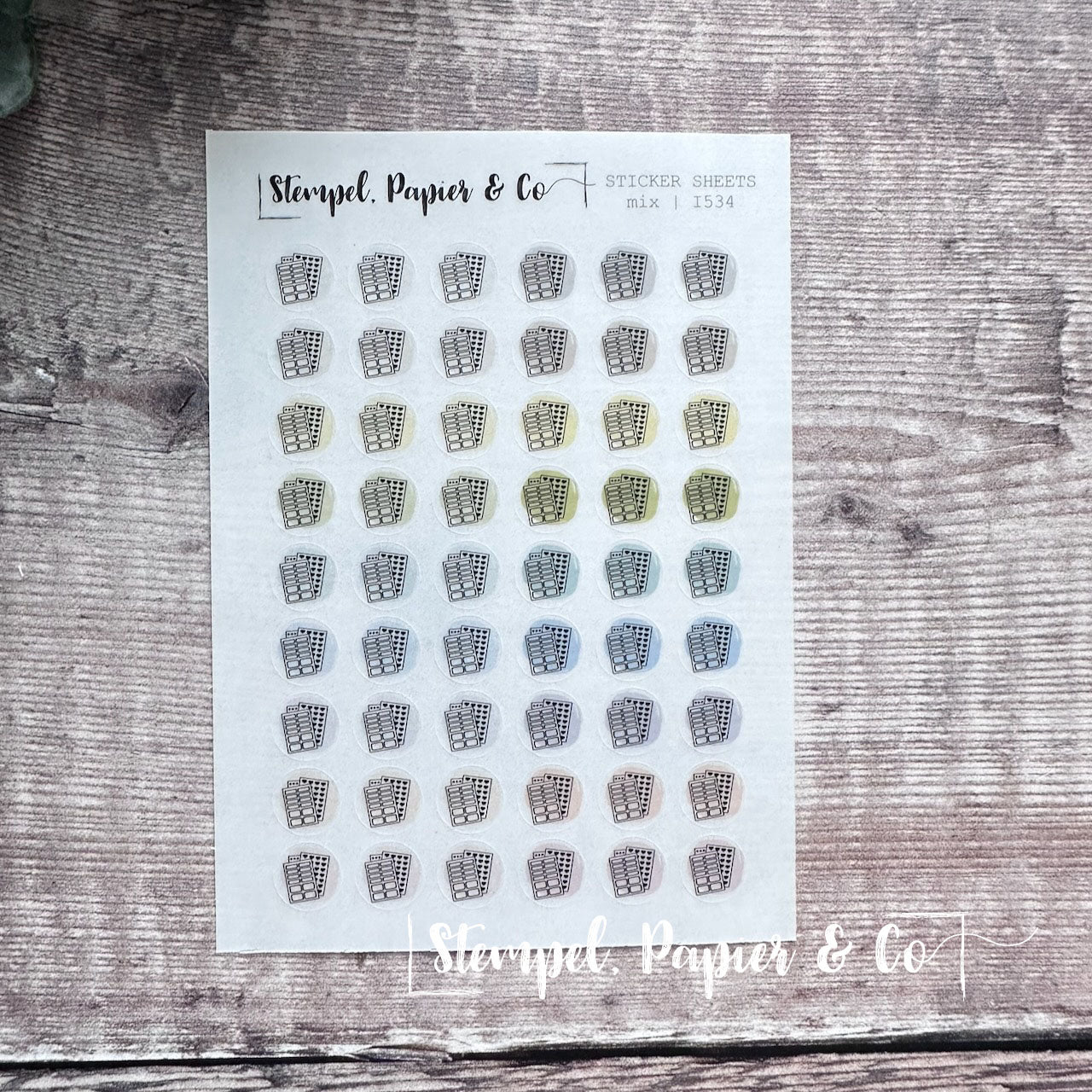 Stickerbogen "STICKER SHEETS" | 8,5x12 cm