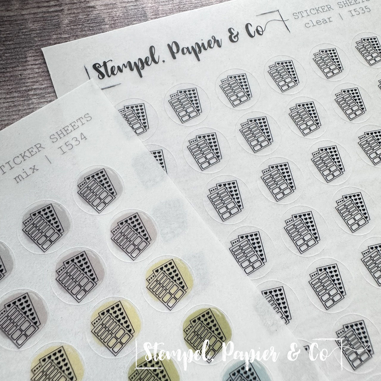 Stickerbogen "STICKER SHEETS" | 8,5x12 cm